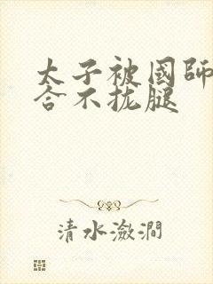 太子被国师c到合不拢腿封面