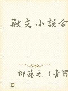 兽交小说合集封面