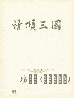 情倾三国封面