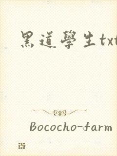 黑道学生txt