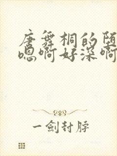 唐舞桐的堕落H嗯啊好深啊