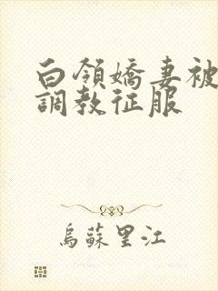 白领娇妻被老板调教征服封面