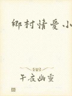 乡村情爱小说