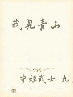 我见青山封面