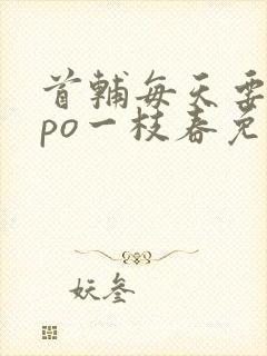 首辅每天要不够po一枝春免费阅读封面