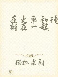 在火车和后妈妈谁在一起封面