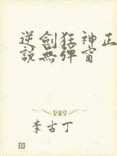 逆剑狂神正版小说无弹窗封面