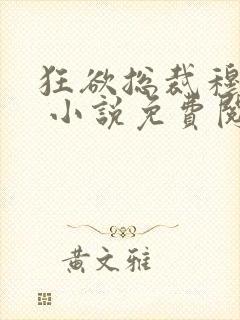 狂欲总裁穆非雪 小说免费阅读