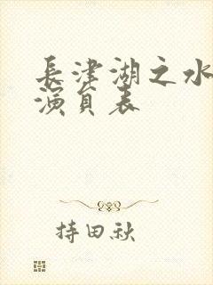 长津湖之水门桥演员表