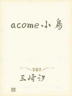 acome小鸟