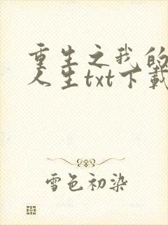 重生之我的书记人生txt下载