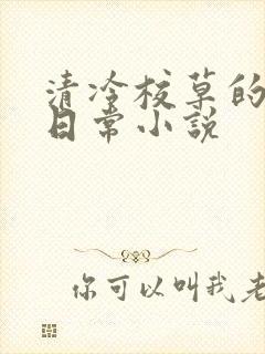 清冷校草的堕落日常小说