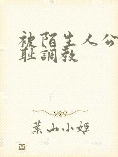 被陌生人公开羞耻调教封面