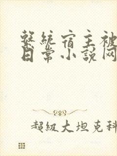 系统宿主被满的日常小说网盘