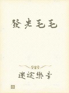 发光毛毛