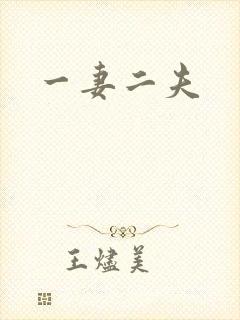 一妻二夫