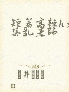 短篇高辣h文合集乱老师