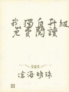 我独自升级漫画免费阅读封面