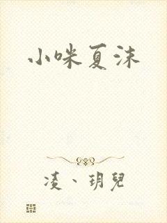 小咪夏沫封面