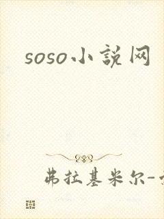 soso小说网封面