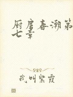 厨房春潮第三十七章