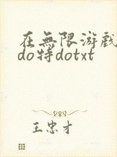 在无限游戏大里do特dotxt