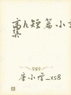 高h短篇小说合集封面