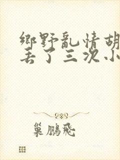 乡野乱情胡秀英丢了三次小说