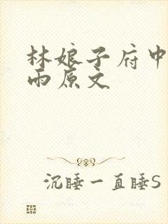 林娘子府中逢甘雨原文封面