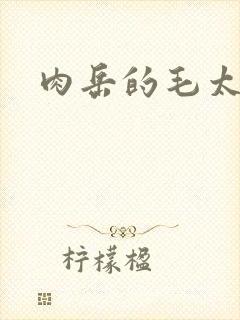 肉岳的毛太浓了