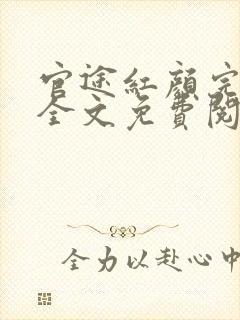 官途红颜完整版全文免费阅读