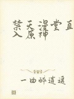 禁天漫堂直接进入原神