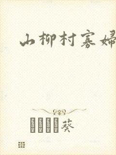 山柳村寡妇情史