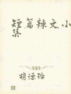 短篇辣文小说合集