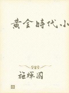 黄金时代小说