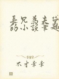 长兄为夫黛珂妃的小说笔趣阁全文