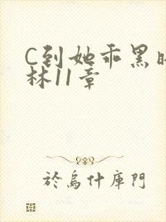 C到她乖黑暗森林11章封面