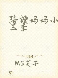 陪读妈妈小说第三季封面