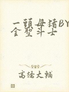 一头母猪BY黄金圣斗士