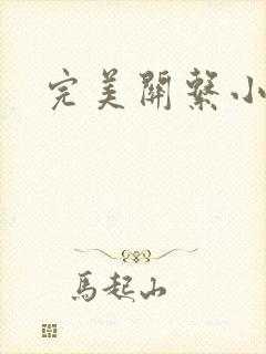 完美关系小说封面