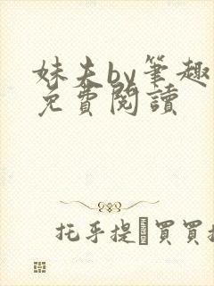 妹夫by笔趣阁免费阅读封面