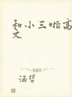 和小三啪高辣h文