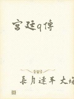 宫廷q传封面