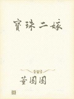 宝珠二嫁封面