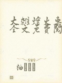 大杂烩火车小说全文免费阅读