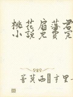 桃花扇落君不还小说免费完整版