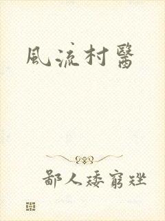风流村医封面
