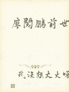 廖阅鹏前世今生