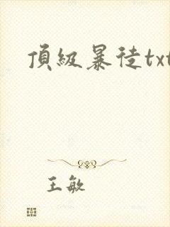 顶级暴徒txt封面