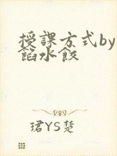 授课方式by肉馅水饺